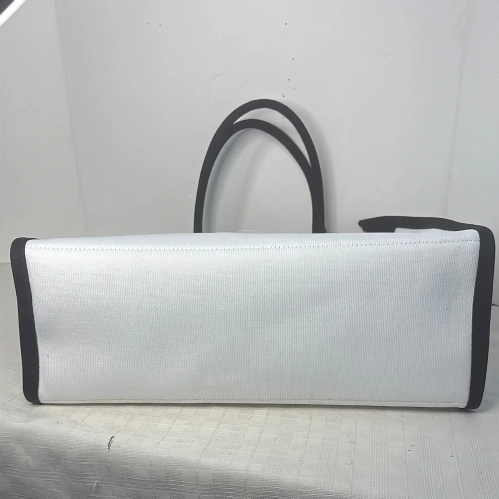 Kate Spade knit color block Black and White Tote Bag NWT